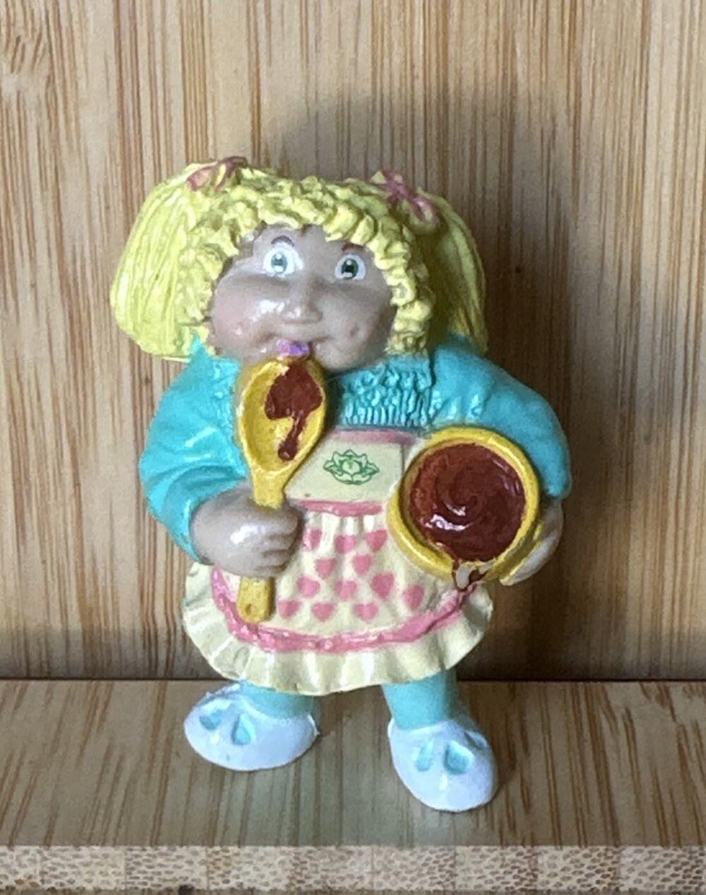 Vintage Cabbage Patch Kid Figure Mini Figurine 1984
